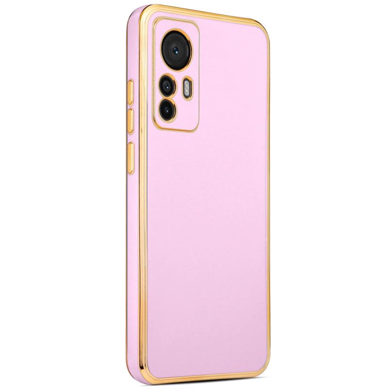 Xiaomi Uyumlu  Mi 12T Pro Kılıf Zore Bark Kapak-Lila