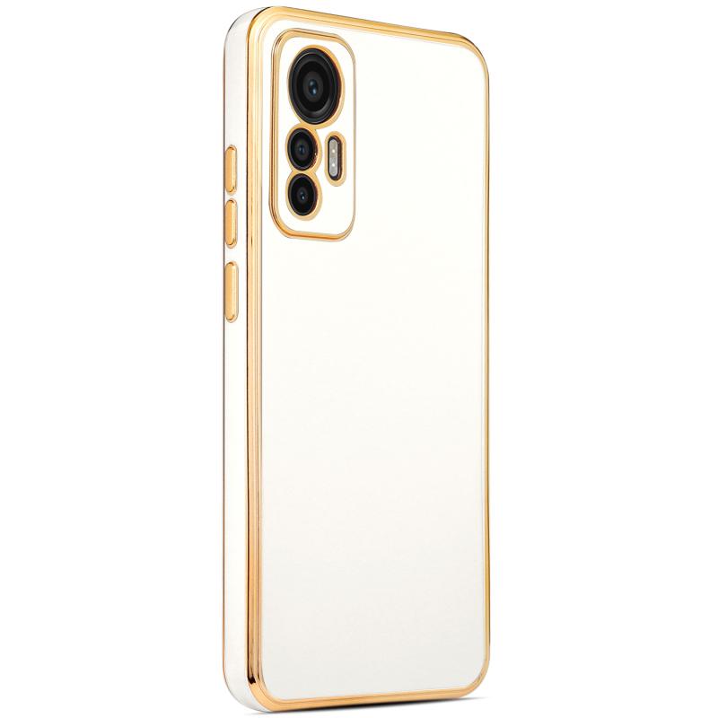 Xiaomi Uyumlu  Mi 12 Lite Kılıf Zore Bark Kapak-Beyaz