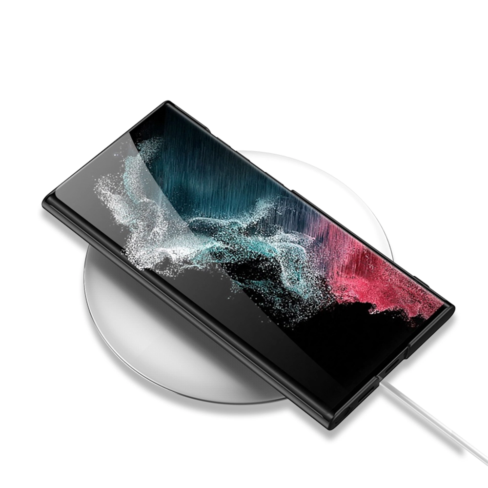 Galaxy Uyumlu S23 Ultra Kılıf Zore Standlı Ays Kapak-Kırmızı