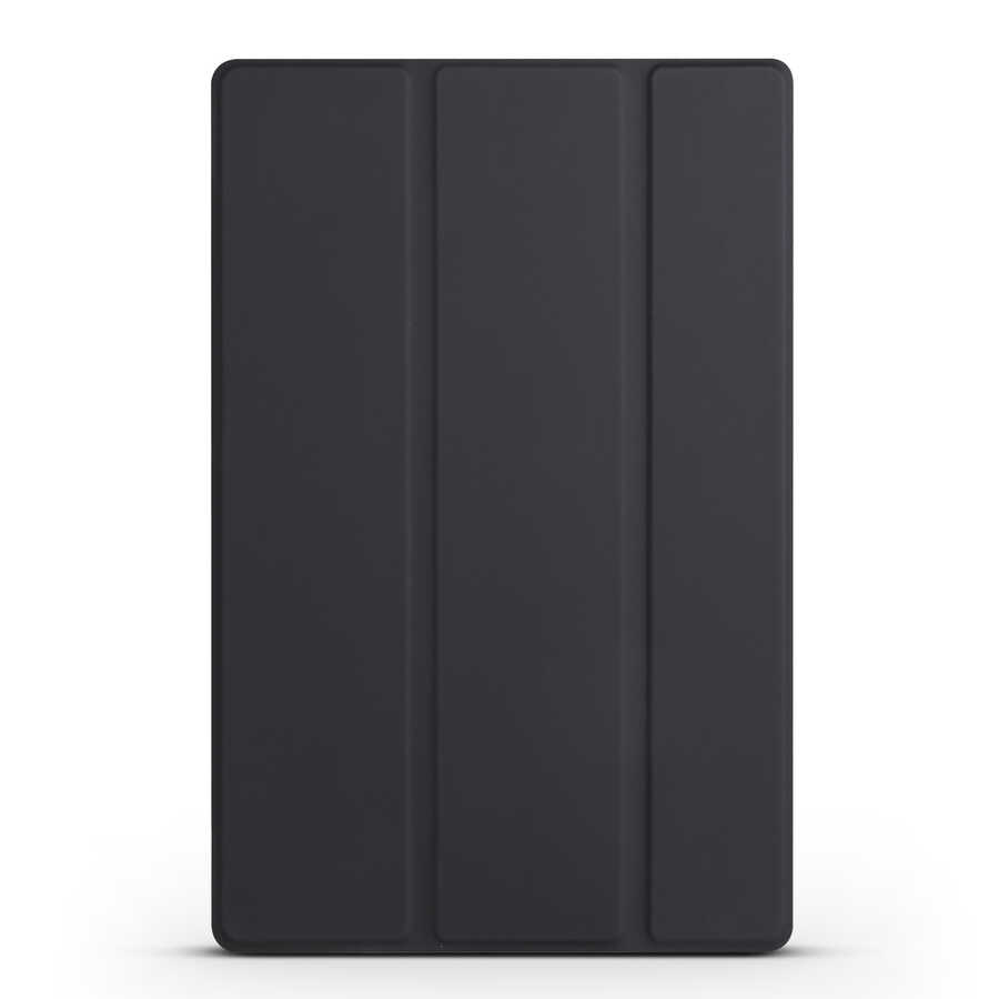Xiaomi Uyumlu  Redmi Pad Zore Smart Kapak Standlı 1-1 Kılıf-Siyah