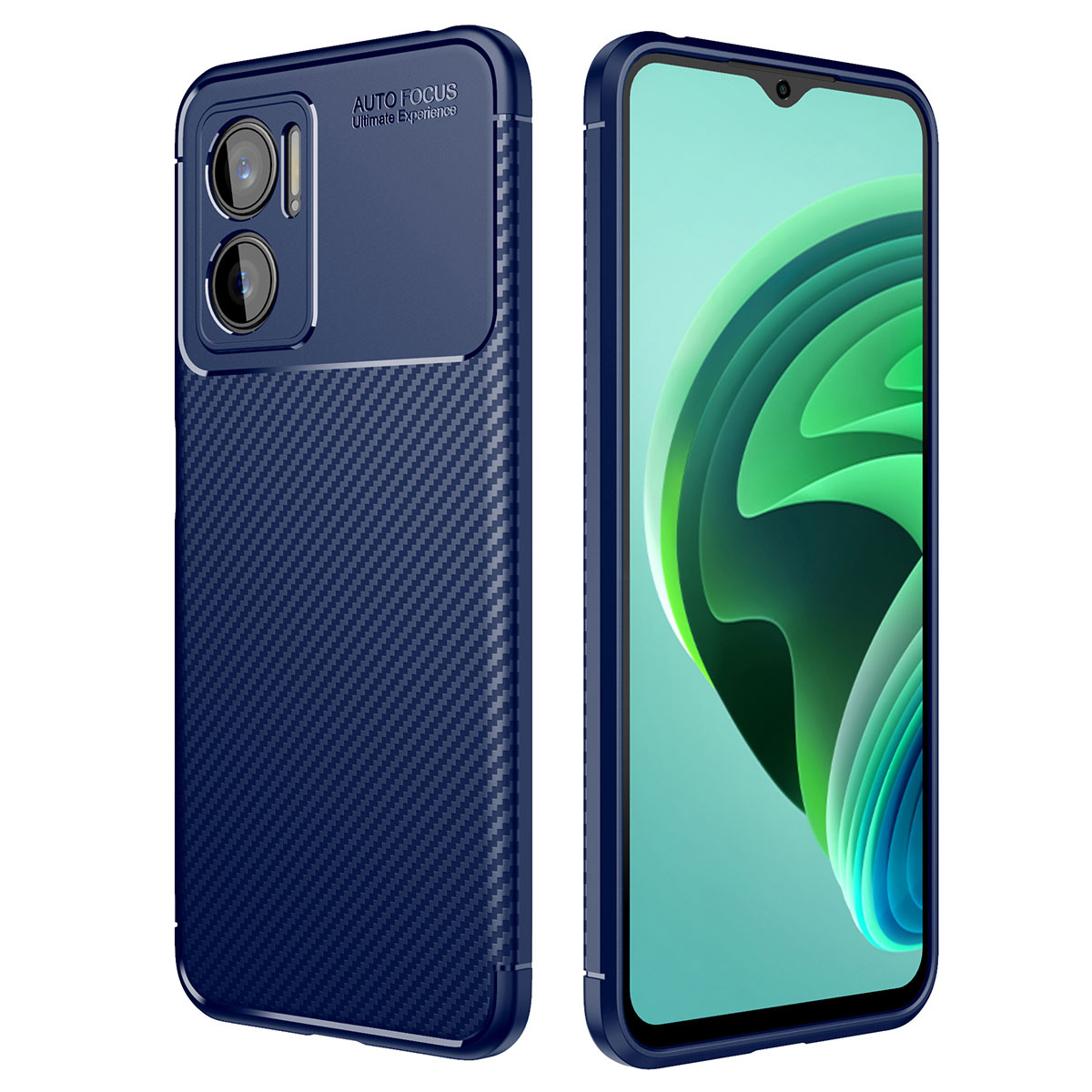 Xiaomi Uyumlu  Redmi Note 11E Kılıf Zore Negro Silikon Kapak-Lacivert