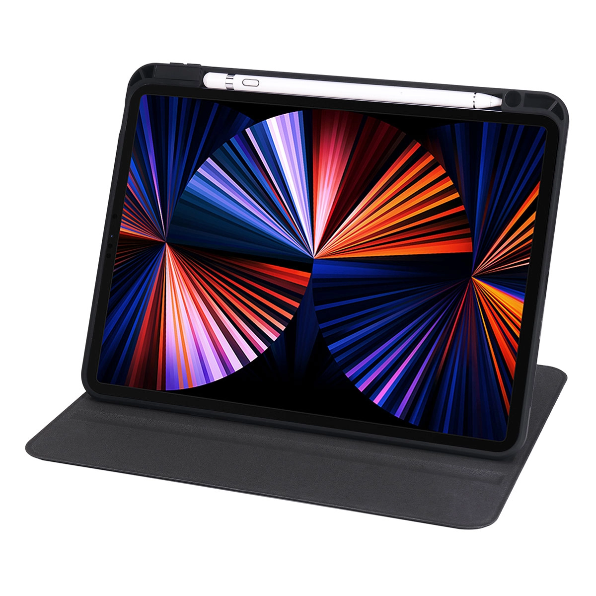 iPad Uyumlu Pro 11 2020 (2.Nesil) Kılıf Zore Termik Kalem Bölmeli Dönebilen Standlı Kılıf