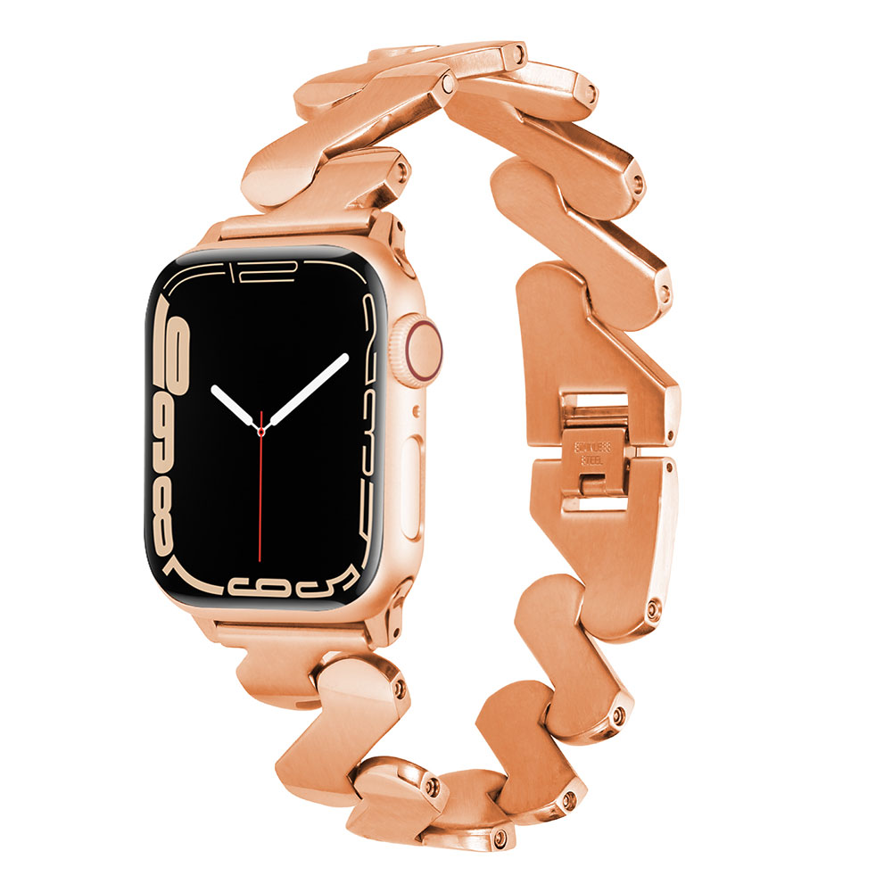 ​​​  Watch 40mm Kordon KRD-80 Metal Strap Kayış-Rose gold