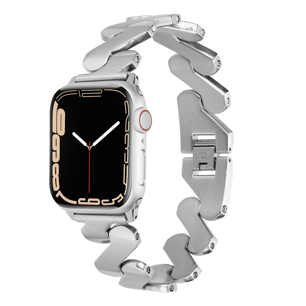 ​​​  Watch 7 45mm Kordon KRD-80 Metal Strap Kayış-Gümüş