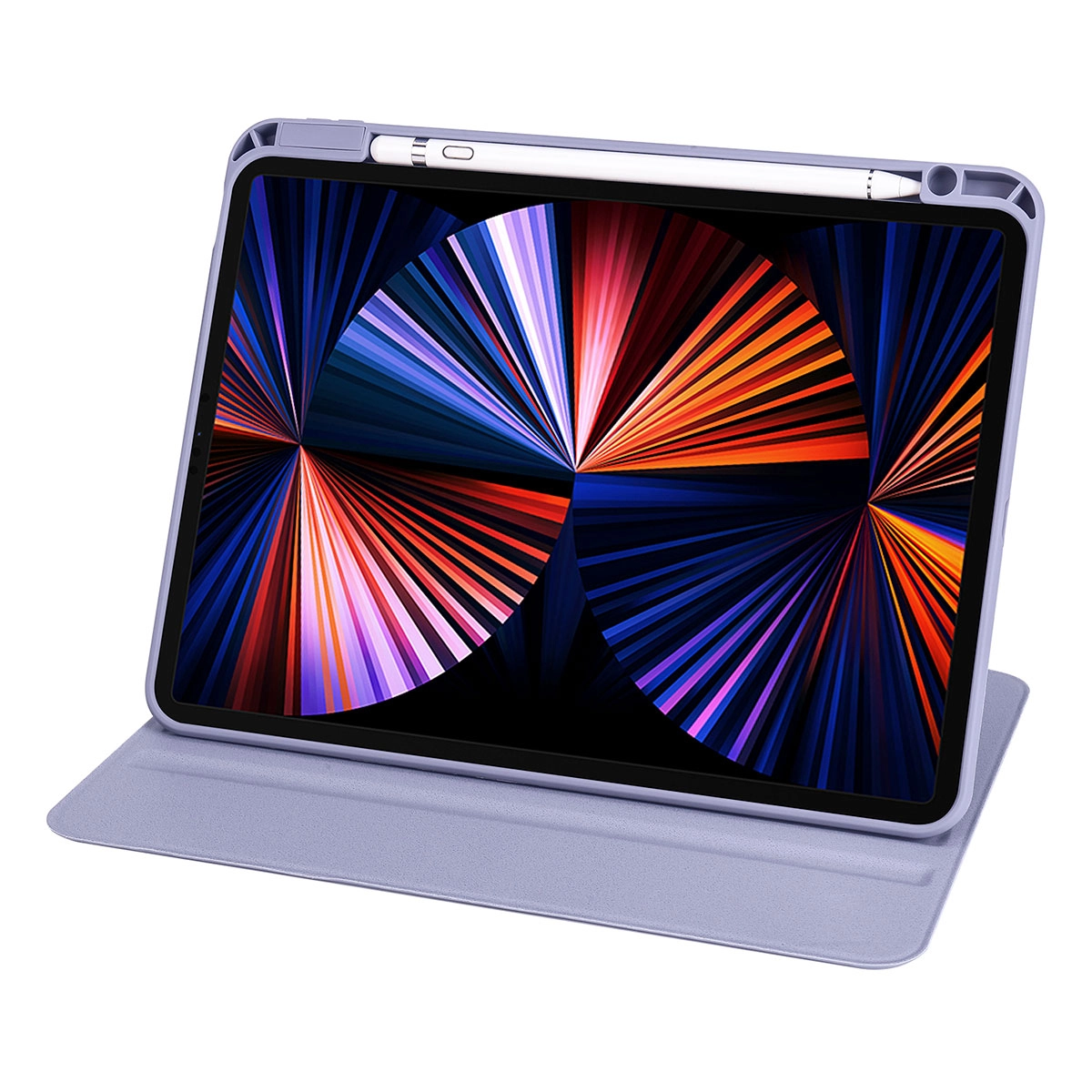 iPad Uyumlu Pro 11 2021 (3.Nesil) Kılıf Zore Termik Kalem Bölmeli Dönebilen Standlı Kılıf