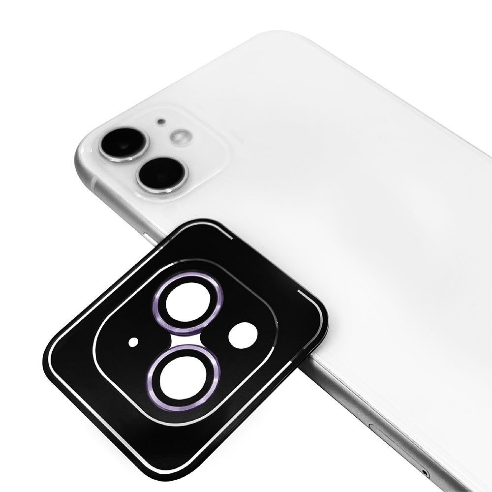 iPhone Uyumlu 11 Zore CL-09 Kamera Lens Koruyucu-Mor