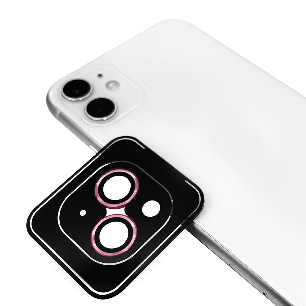 iPhone Uyumlu 11 Zore CL-09 Kamera Lens Koruyucu-Rose gold