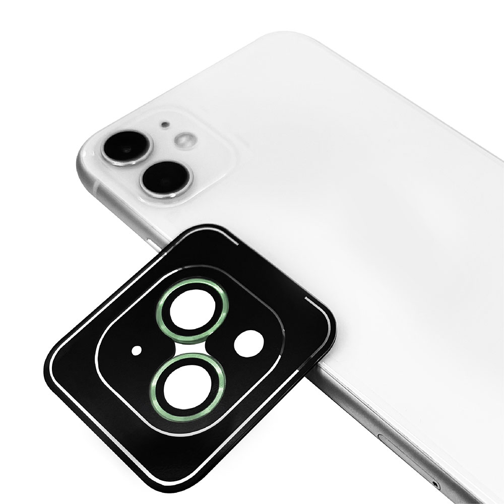 iPhone Uyumlu 12 Mini Zore CL-09 Kamera Lens Koruyucu-Açık yeşil
