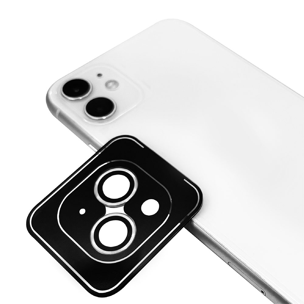 iPhone Uyumlu 12 Mini Zore CL-09 Kamera Lens Koruyucu-Gümüş