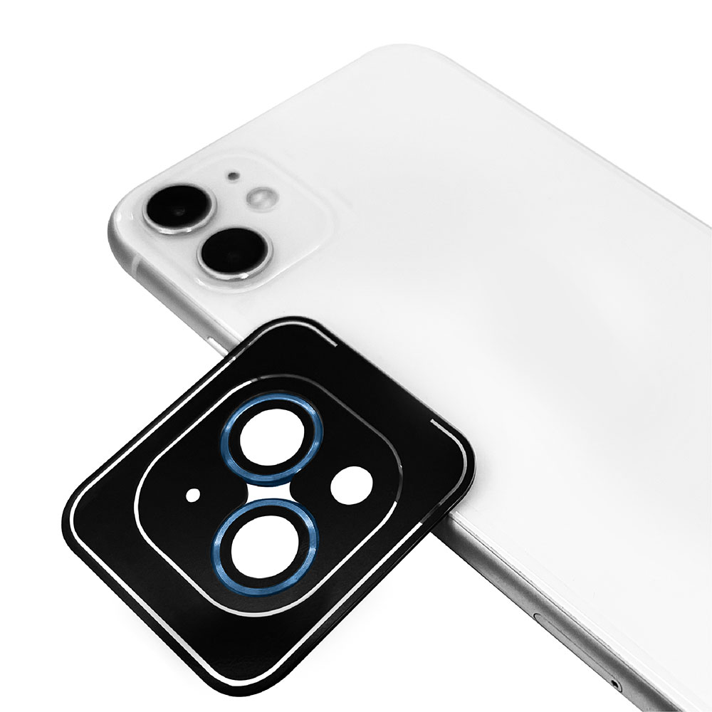 iPhone Uyumlu 12 Mini Zore CL-09 Kamera Lens Koruyucu-Lacivert