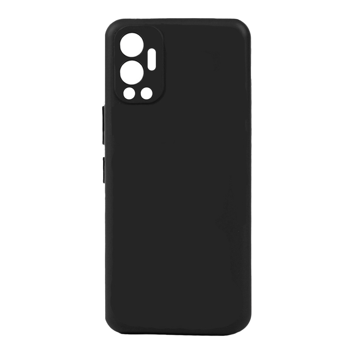 İnfinix Hot 12 Kılıf Zore Biye Silikon-Siyah