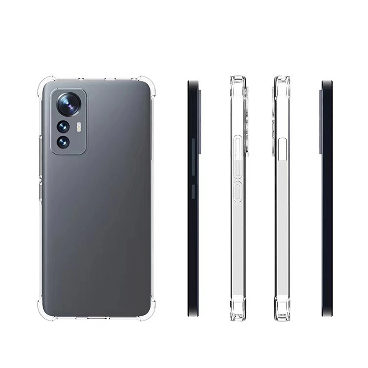 Xiaomi Uyumlu  Mi 12 Lite Kılıf Zore Nitro Anti Shock Silikon