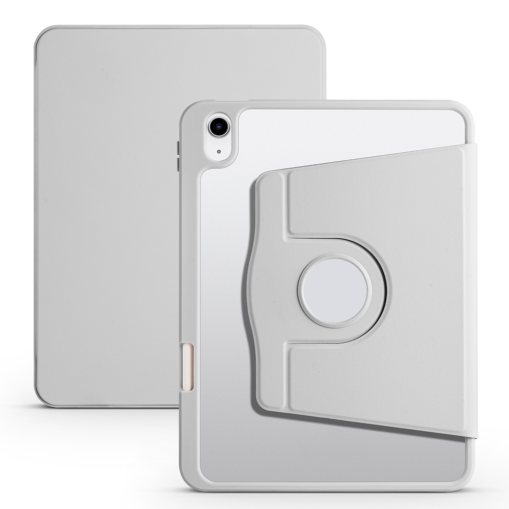 iPad Uyumlu 10.9 2022 (10.Nesil) Kılıf Zore Termik Kalem Bölmeli Dönebilen Standlı Kılıf