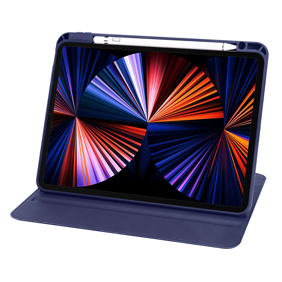 iPad Uyumlu 10.2 (8.Nesil) Kılıf Zore Termik Kalem Bölmeli Dönebilen Standlı Kılıf