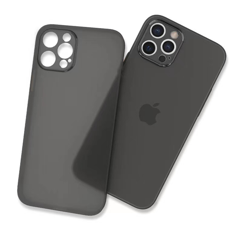 iPhone Uyumlu 14 Pro Kılıf Zore 1.Kalite PP Kapak-Siyah