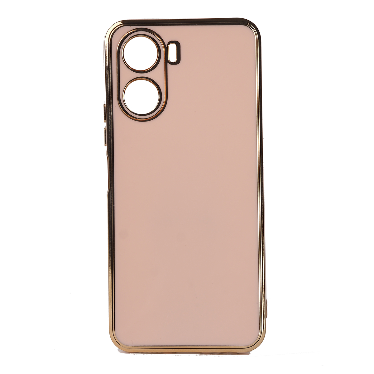 Vivo Y16 Kılıf Zore Bark Kapak-Rose gold
