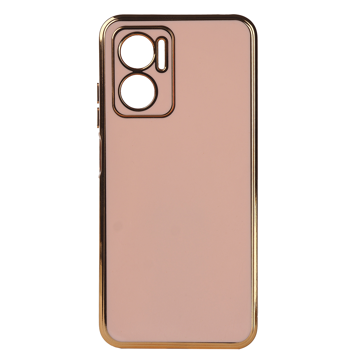 Xiaomi Uyumlu  Redmi Note 11E Kılıf Zore Bark Kapak-Rose gold