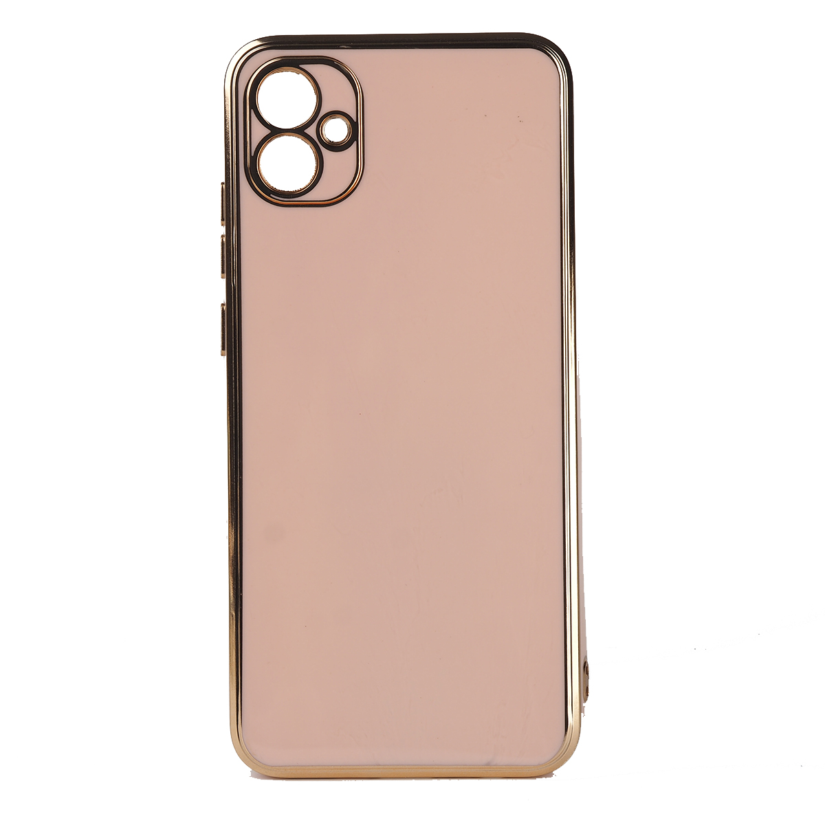 Galaxy Uyumlu A04E Kılıf Zore Bark Kapak-Rose gold