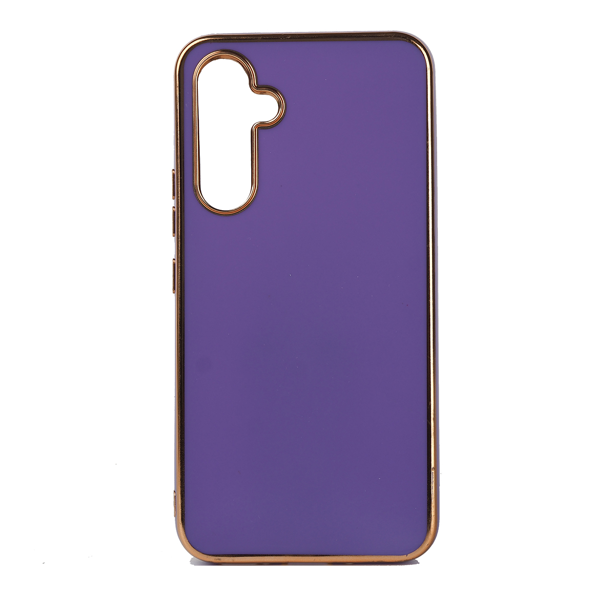 Galaxy Uyumlu A34 Kılıf Zore Bark Kapak-Derin mor