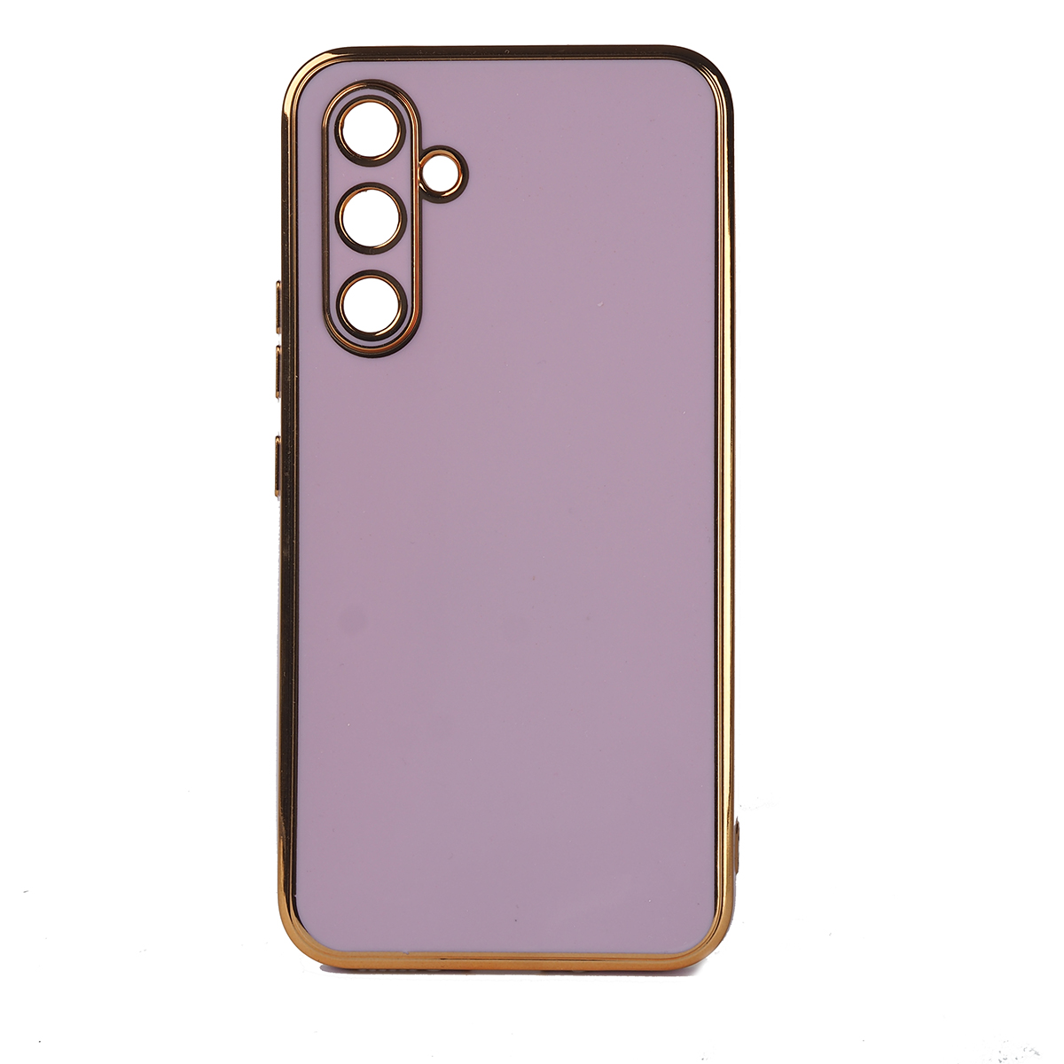 Galaxy Uyumlu A34 Kılıf Zore Bark Kapak-Lila