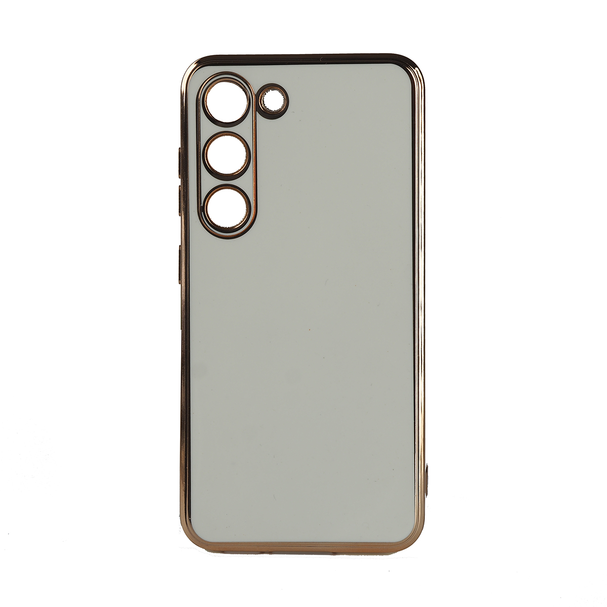 Galaxy Uyumlu S23 Plus Kılıf Zore Bark Kapak-Beyaz