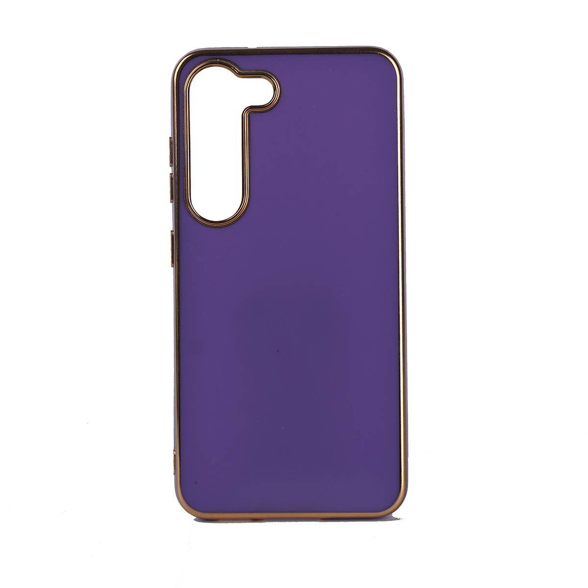 Galaxy Uyumlu S23 Plus Kılıf Zore Bark Kapak-Derin mor