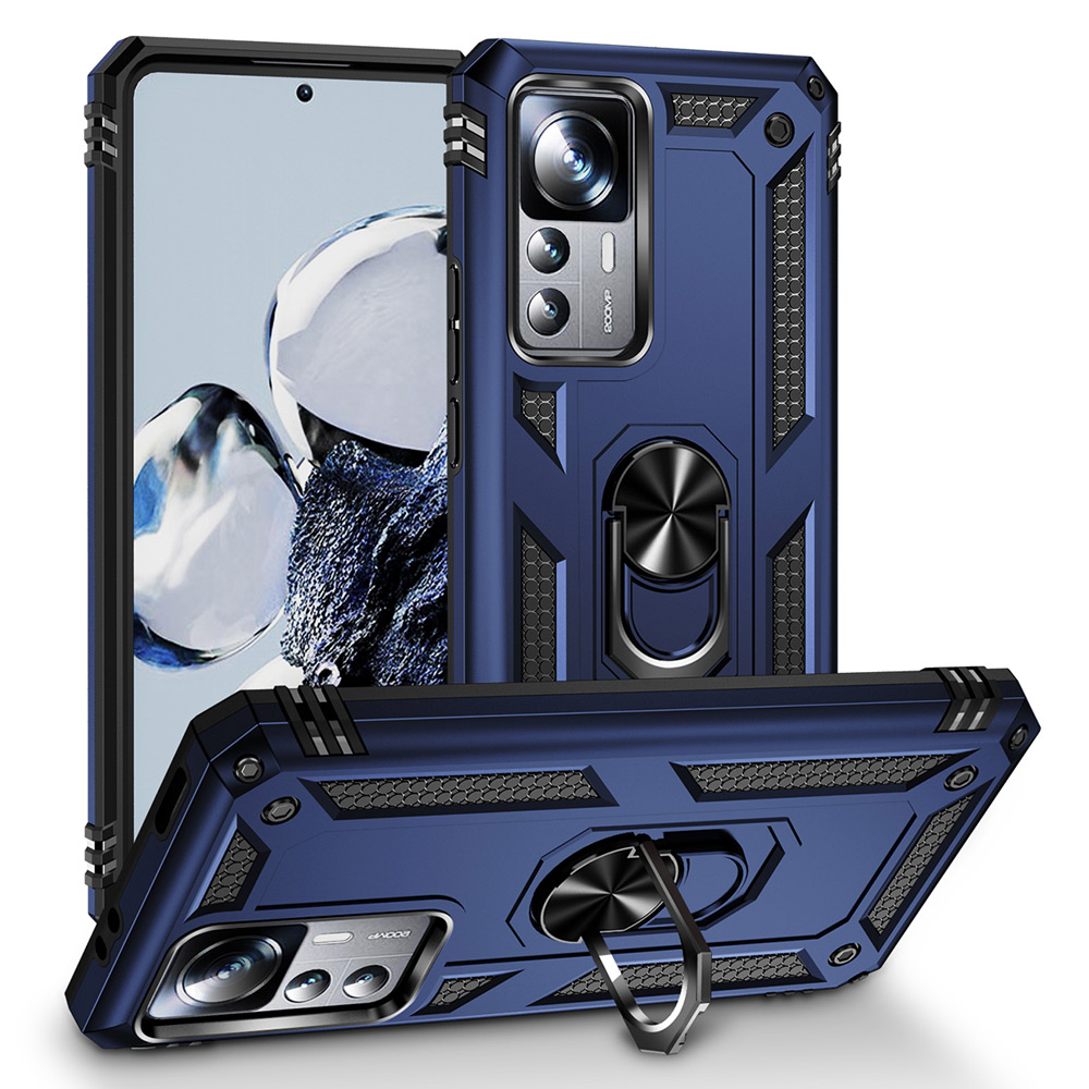 Xiaomi Uyumlu  Mi 12T Pro Kılıf Zore Vega Kapak-Mavi