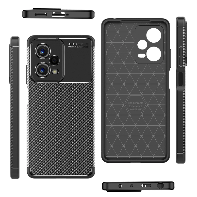 Xiaomi Uyumlu  Redmi Note 12 Pro 5G Kılıf Zore Negro Silikon Kapak