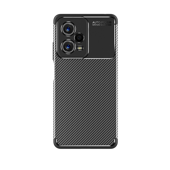 Xiaomi Uyumlu  Redmi Note 12 Pro 5G Kılıf Zore Negro Silikon Kapak-Siyah