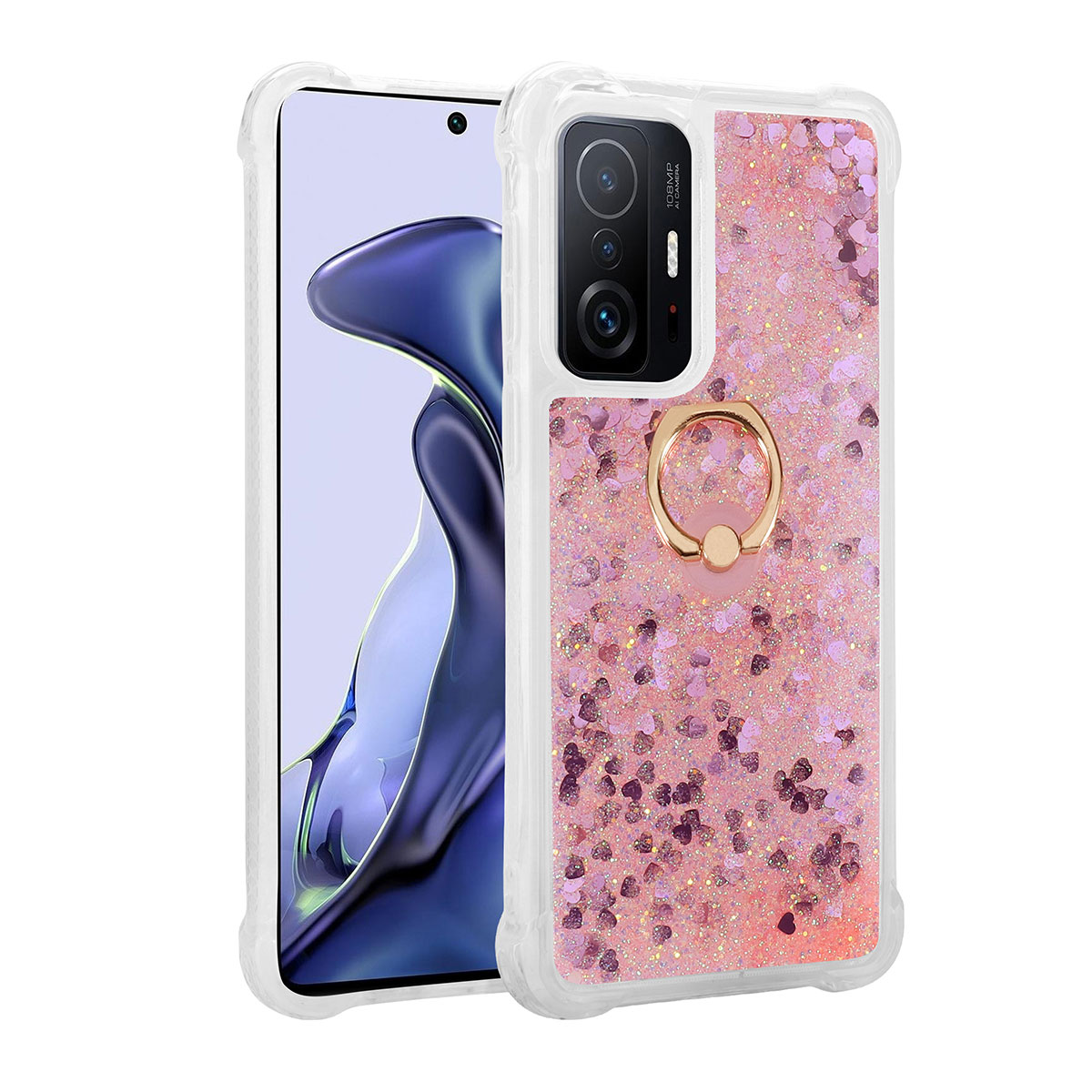 Xiaomi Uyumlu  Mi 11T Pro 5G Kılıf Zore Milce Kapak-Pembe