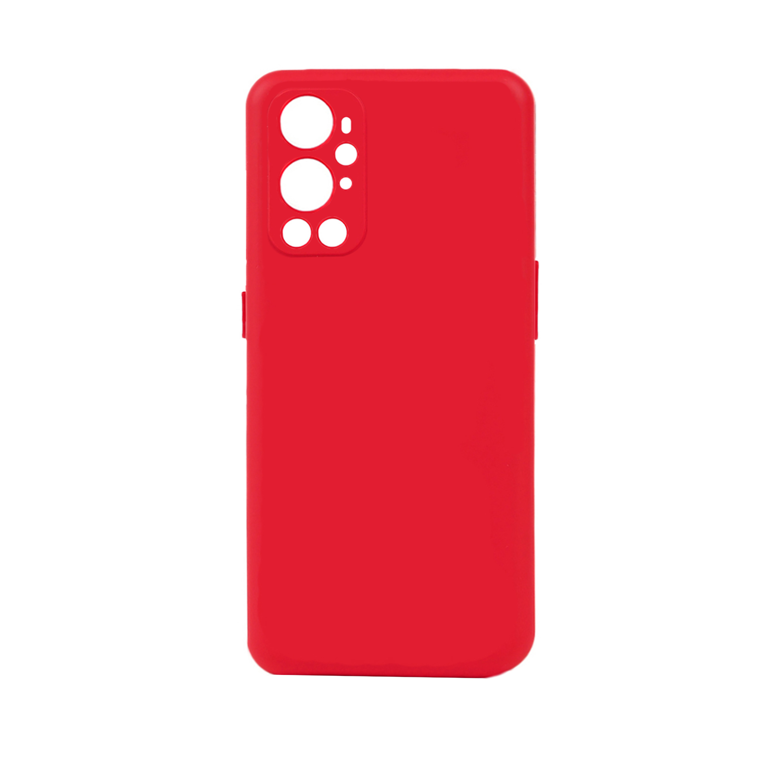 One Plus 9 Pro Kılıf Zore Biye Silikon-Kırmızı