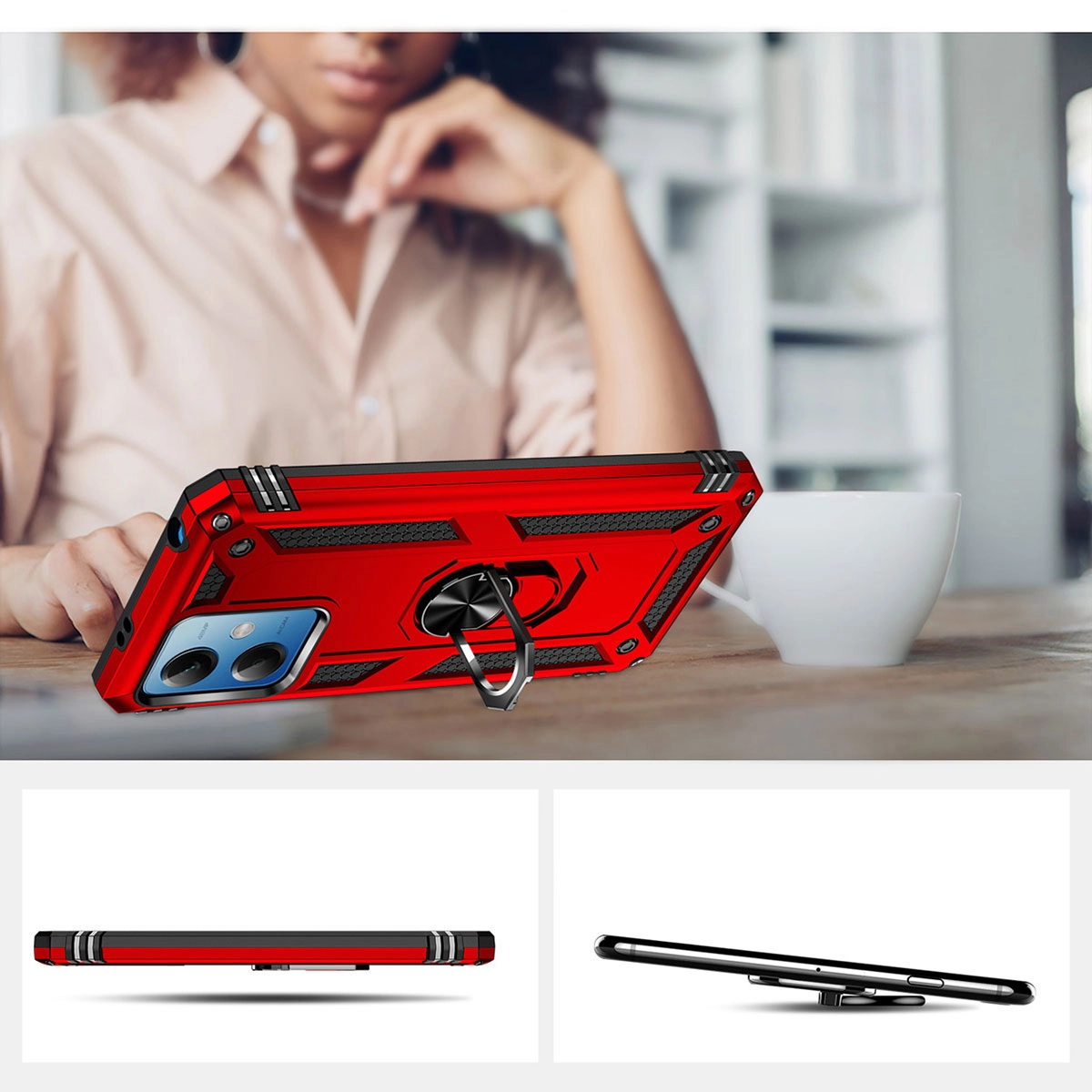 Xiaomi Uyumlu  Redmi Note 12 5G Kılıf Zore Vega Kapak