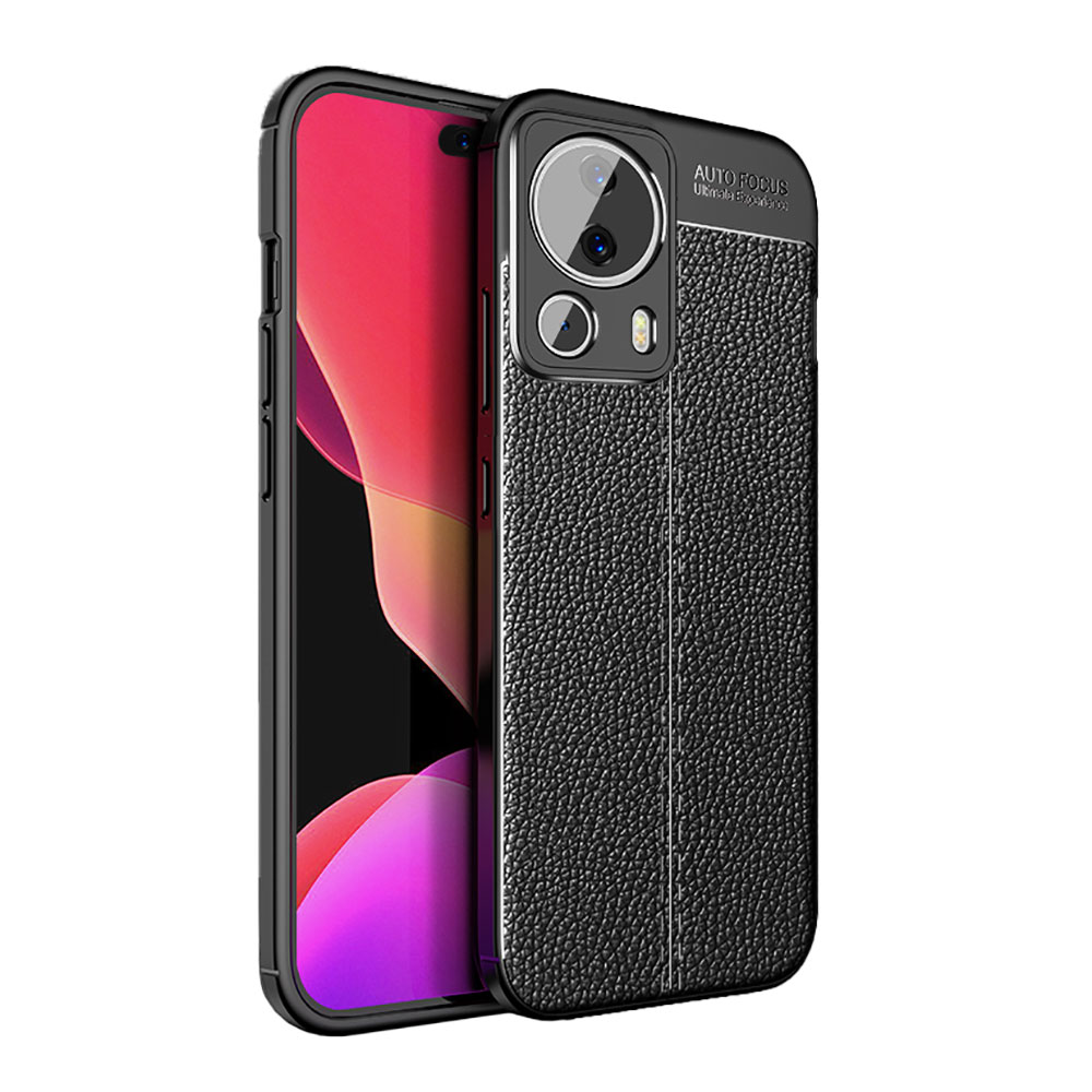 Xiaomi Uyumlu  Mi 13 Lite Kılıf Zore Niss Silikon Kapak-Siyah
