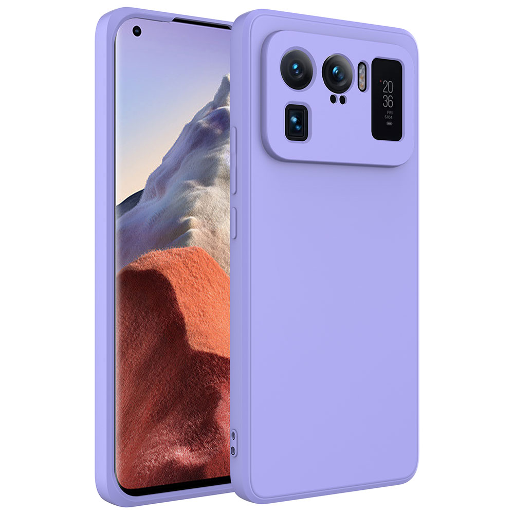Xiaomi Uyumlu  Mi 11 Ultra Kılıf Zore Mara Lansman Kapak-Lila