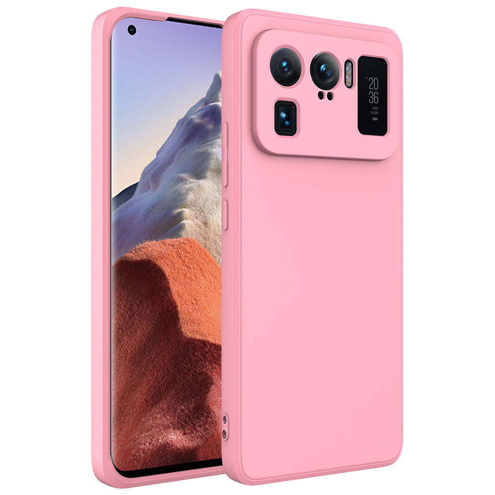Xiaomi Uyumlu  Mi 11 Ultra Kılıf Zore Mara Lansman Kapak-Pembe