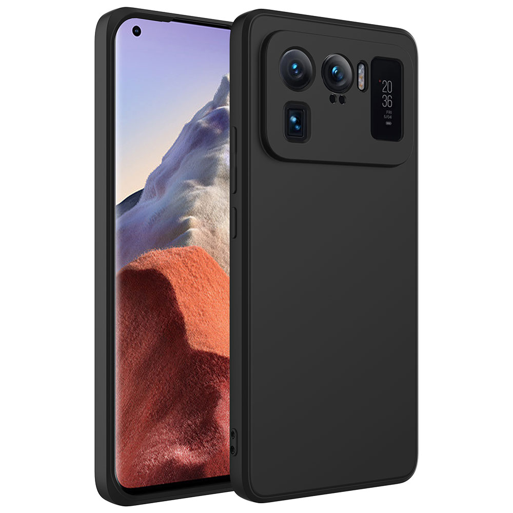 Xiaomi Uyumlu  Mi 11 Ultra Kılıf Zore Mara Lansman Kapak-Siyah