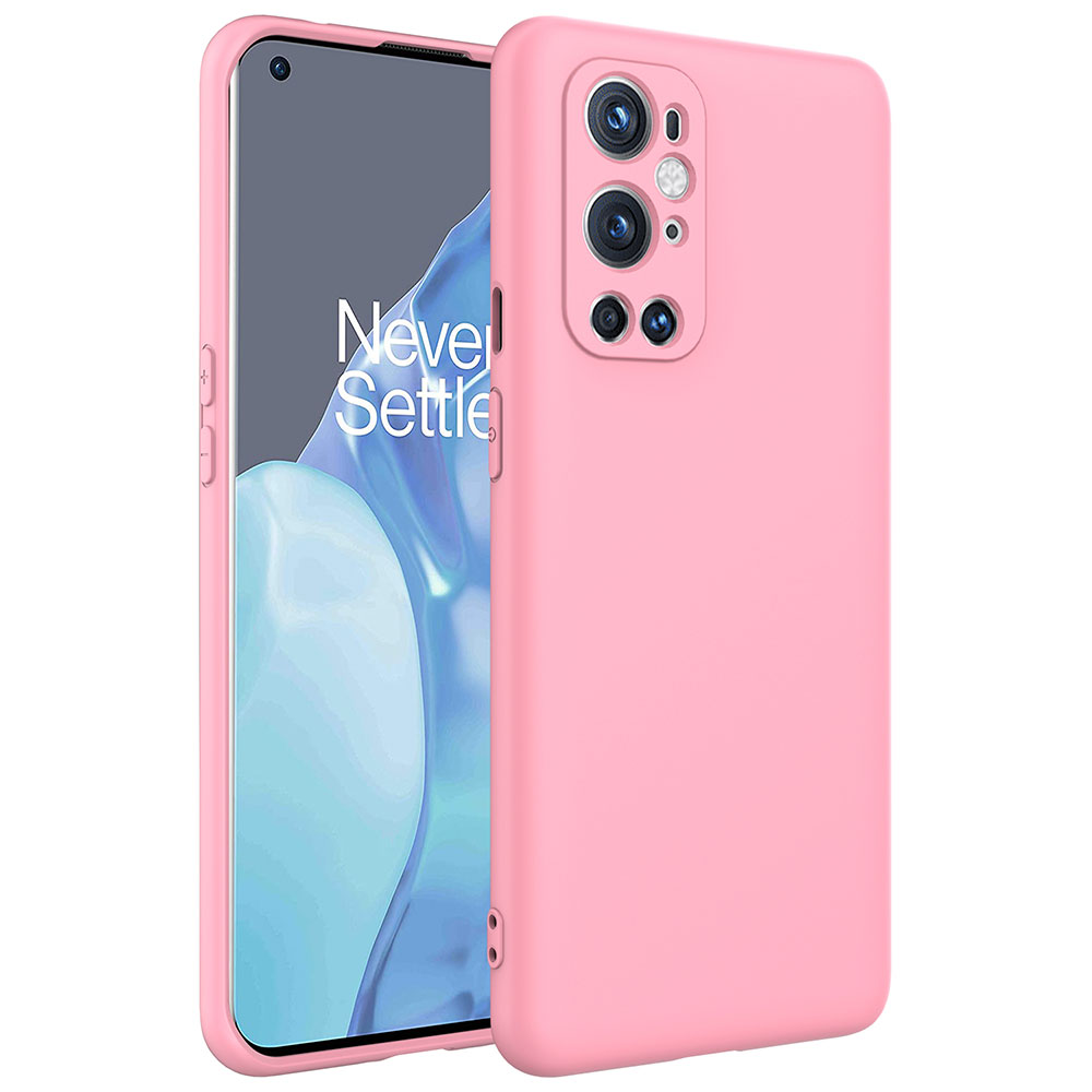 One Plus 9 Pro Kılıf Zore Mara Lansman Kapak-Pembe