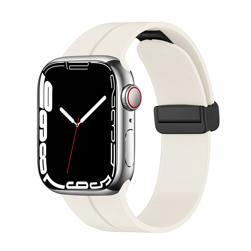 Watch 7 45mm Zore KRD-84 Silikon Kordon-Soft white