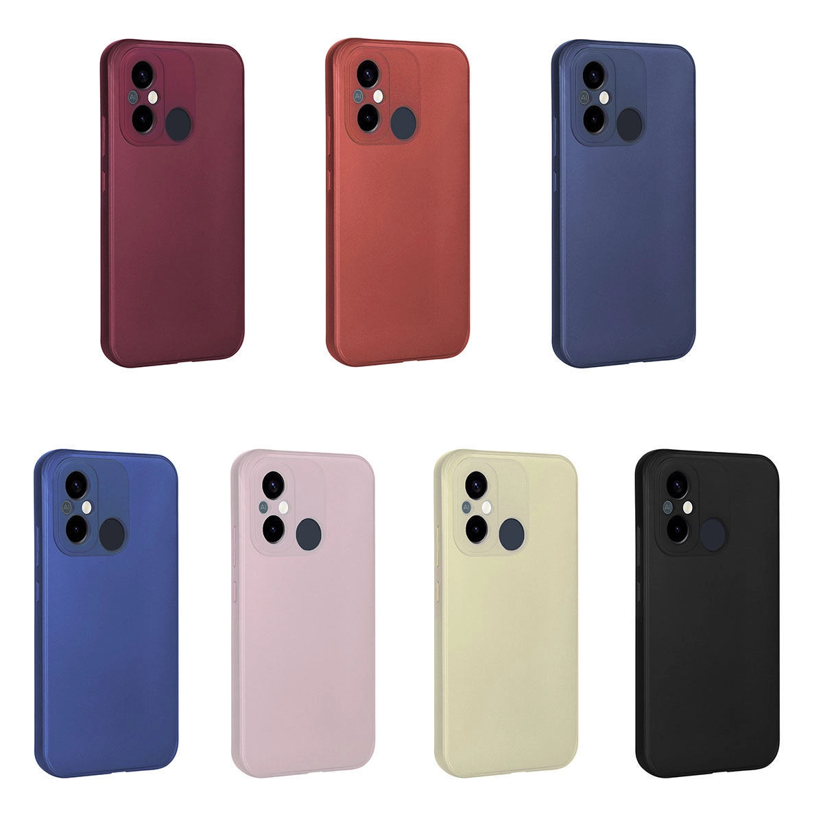 Xiaomi Uyumlu  Redmi 12C Kılıf Zore Premier Silikon Kapak