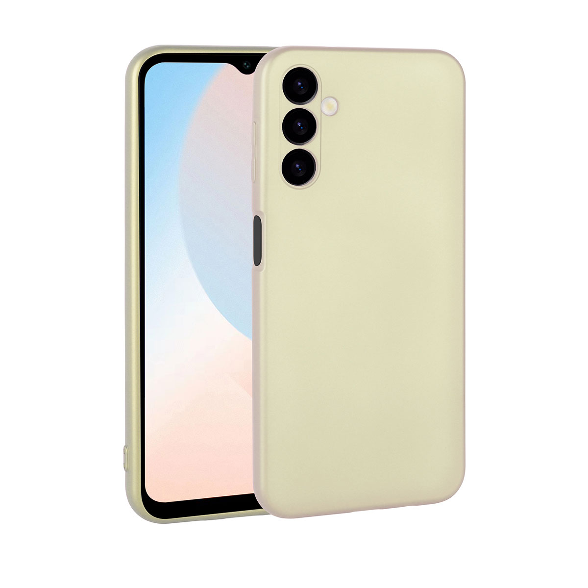 Galaxy Uyumlu A24 Kılıf Zore Premier Silikon Kapak-Gold