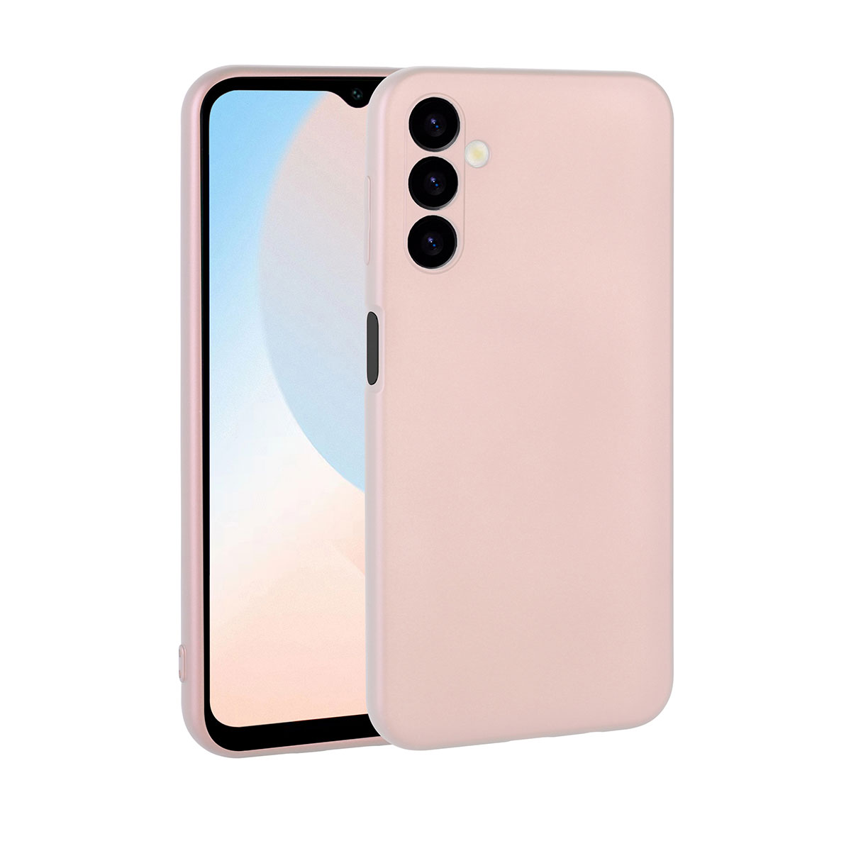 Galaxy Uyumlu A24 Kılıf Zore Premier Silikon Kapak-Rose gold