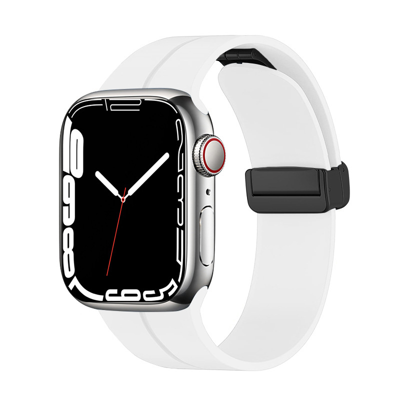 Watch 40mm Zore KRD-84 Silikon Kordon-Beyaz