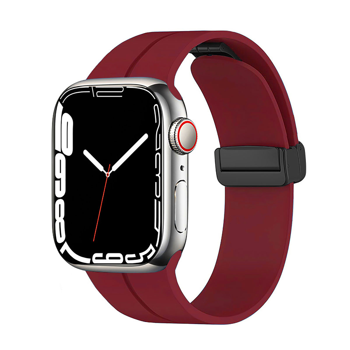 Watch 42mm Zore KRD-84 Silikon Kordon-Derin mor