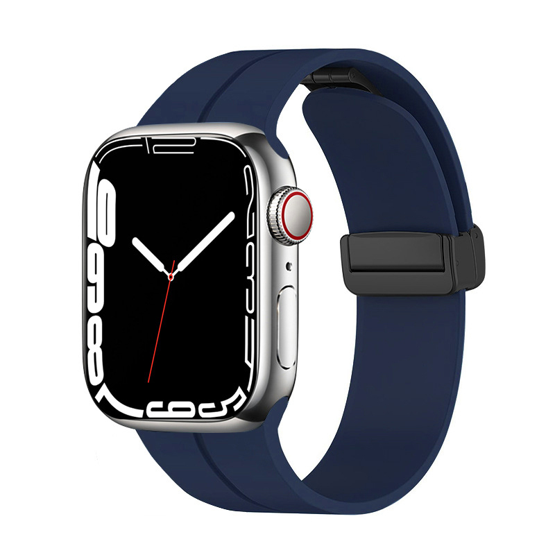 Watch 44mm Zore KRD-84 Silikon Kordon-Lacivert