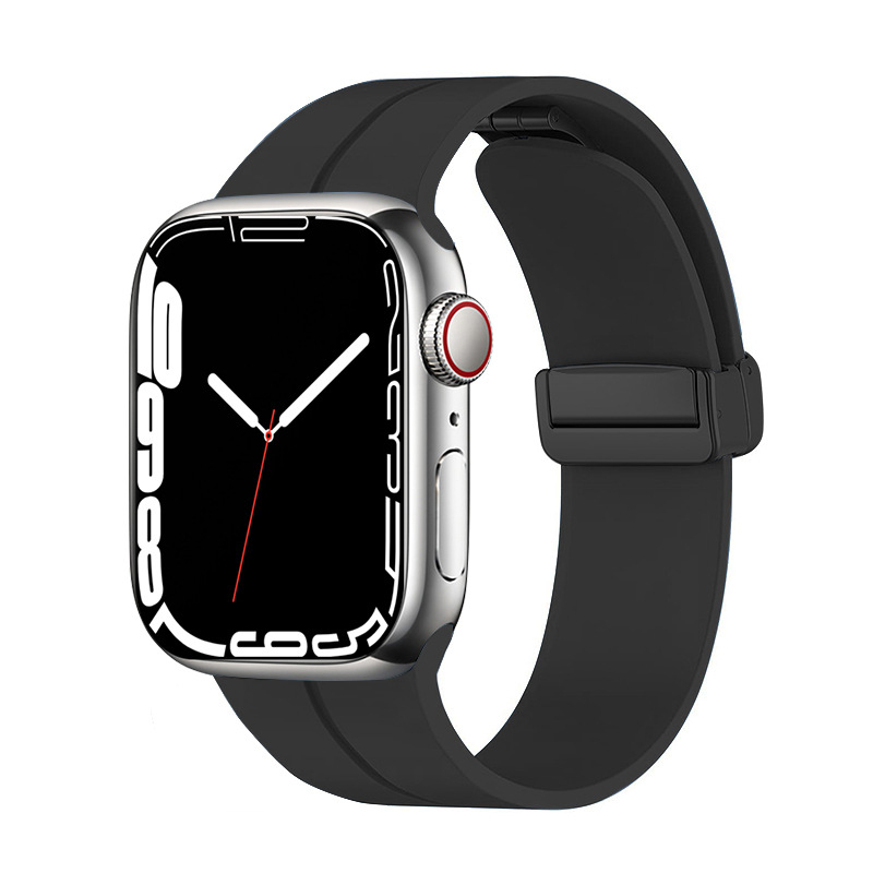 Watch 44mm Zore KRD-84 Silikon Kordon-Siyah