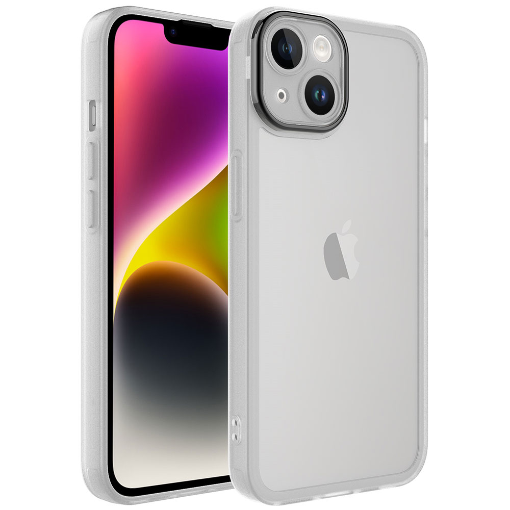 iPhone Uyumlu 13 Kılıf Kamera Korumalı Transparan Zore Post Kapak