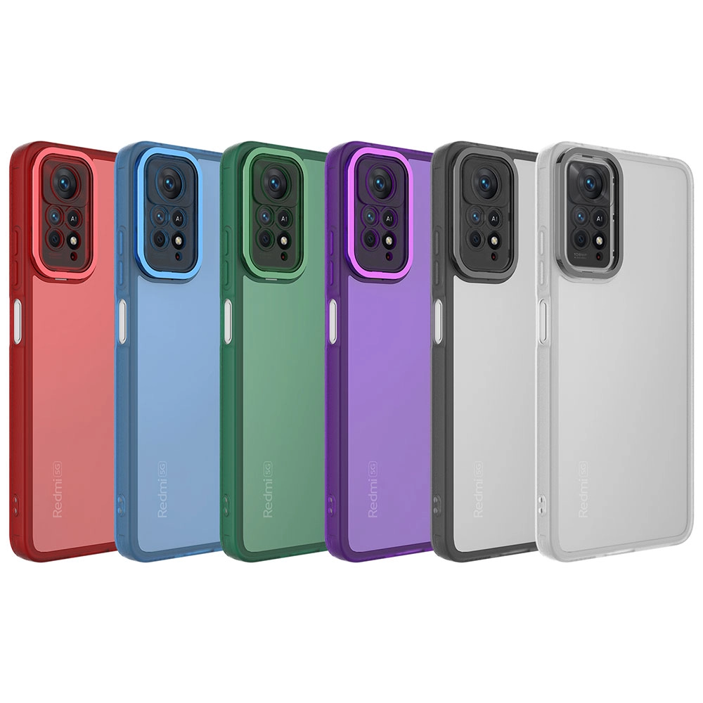 Xiaomi Uyumlu  Redmi Note 11 Pro 5G Kılıf Kamera Korumalı Transparan Zore Post Kapak