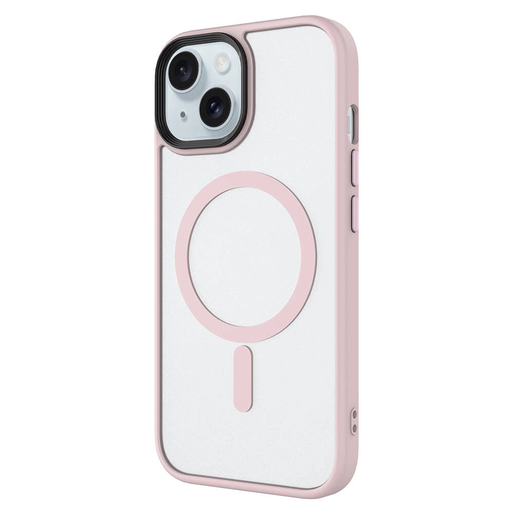 iPhone Uyumlu 13 Kılıf Mat Arka Yüzey Wireless Şarj Özellikli Zore Flet M-safe Kapak