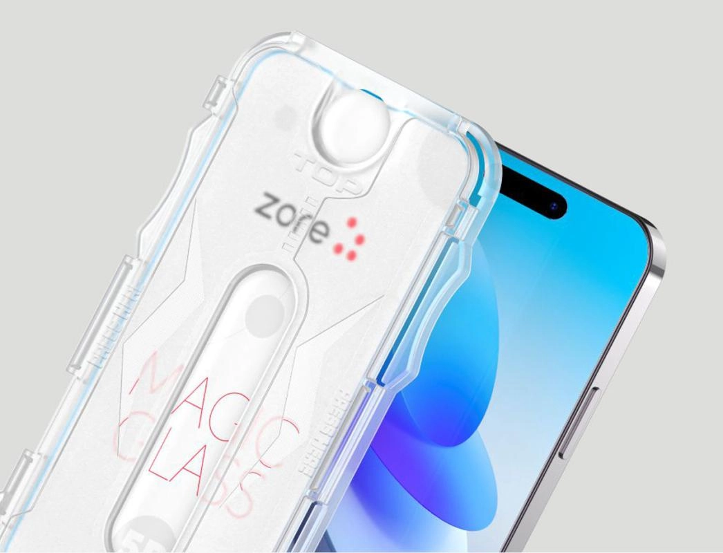 iPhone Uyumlu 12 Pro Zore Kolay Uygulama Aparatlı 5D Magic Cam Cam Ekran Koruyucu
