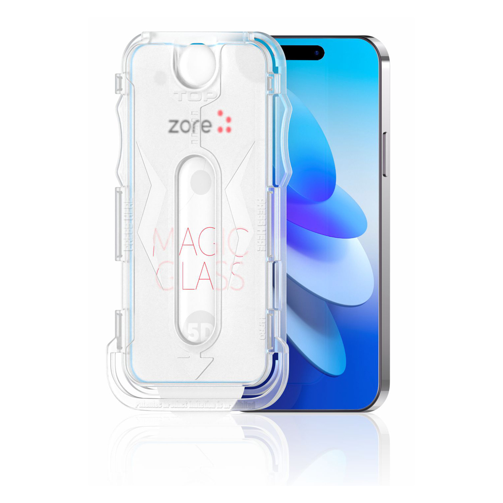 iPhone Uyumlu 12 Pro Zore Kolay Uygulama Aparatlı 5D Magic Cam Cam Ekran Koruyucu